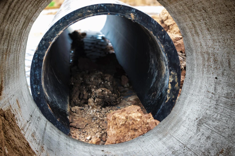 Drainage testing