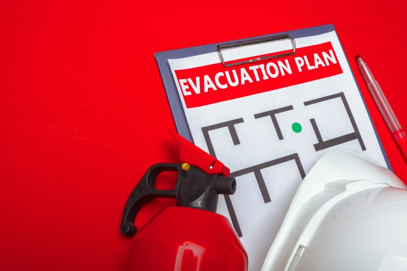 Evacuation and rescue plans